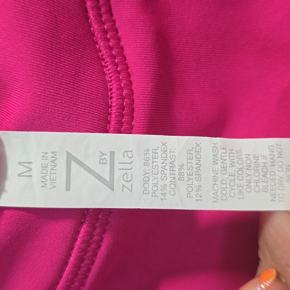 Z By Zella Bright Pink Mini Skort - Picture 2 of 12